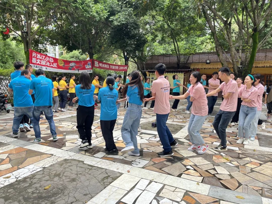 水思源中秋團建活動(dòng)現場(chǎng)